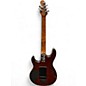 Used Sterling by Music Man Luke Flame maple hazel burst Solid Body Electric Guitar