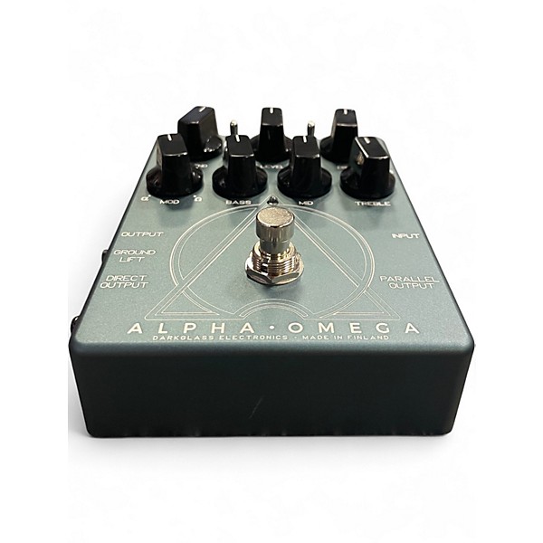 Used Darkglass ALPHA OMEGA PREAMP Effect Pedal