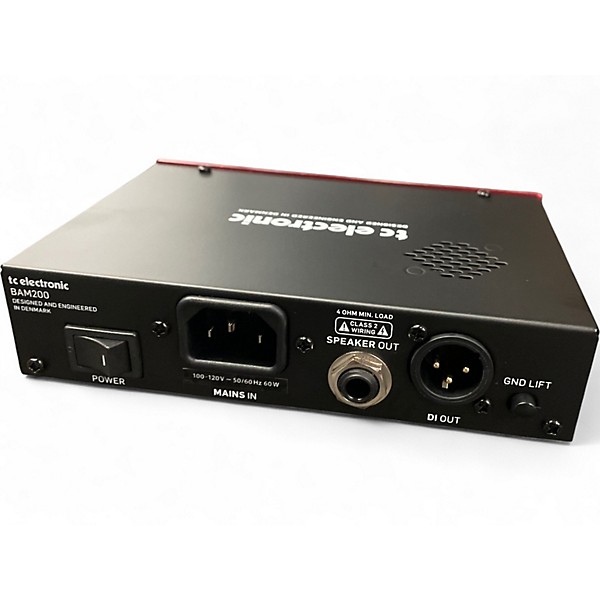 Used TC Electronic BAM200 Bass Amp Head
