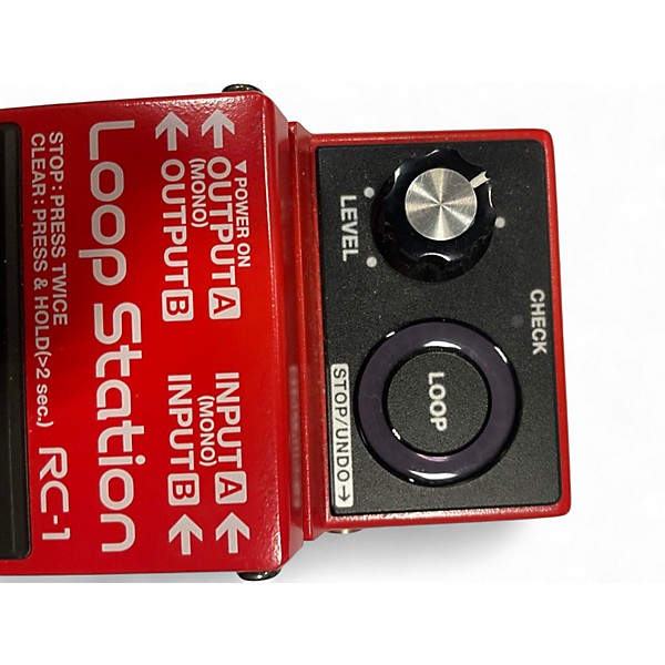 Used BOSS RC1 Loop Station Pedal | Guitar Center