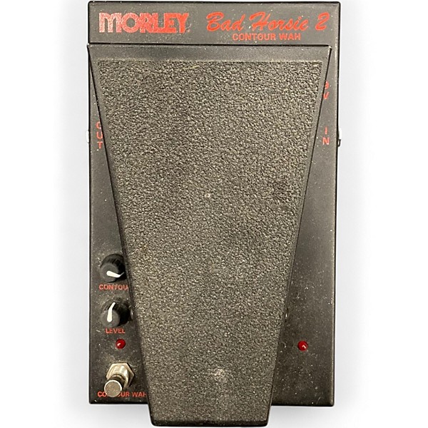 Used Morley Steve Vai Bad Horsie 2 Contour Wah Effect Pedal