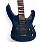 Used 1990s Jackson SOLOIST HH MIJ Trans Blue Solid Body Electric Guitar