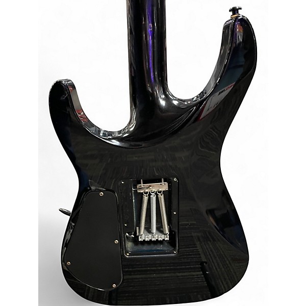 Used 1990s Jackson SOLOIST HH MIJ Trans Blue Solid Body Electric Guitar