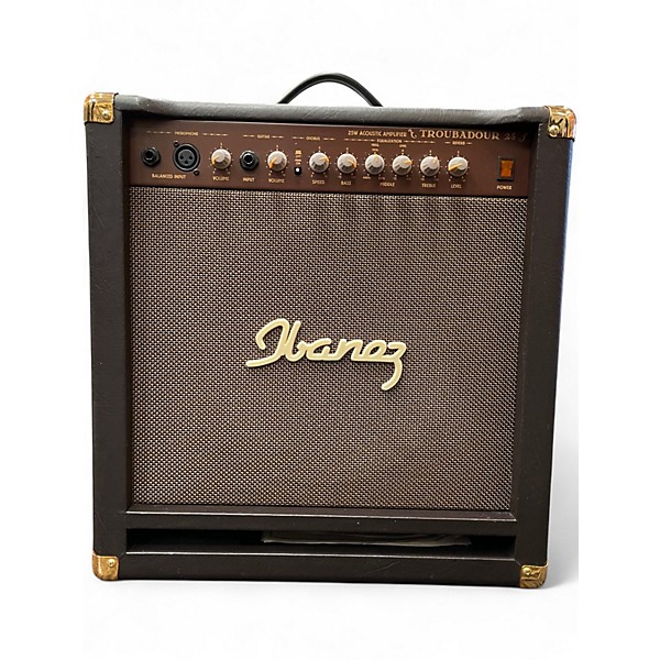 Used Ibanez Troubadour 25 Acoustic Guitar Combo Amp | Guitar