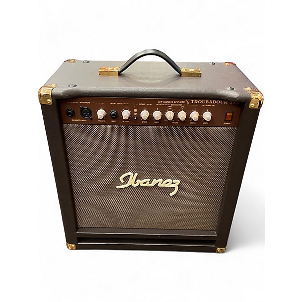 Used Ibanez Troubadour 25 Acoustic Guitar Combo Amp | Guitar