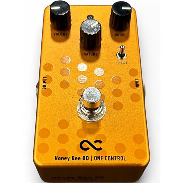 Used One Control HONEY BEE OD Effect Pedal