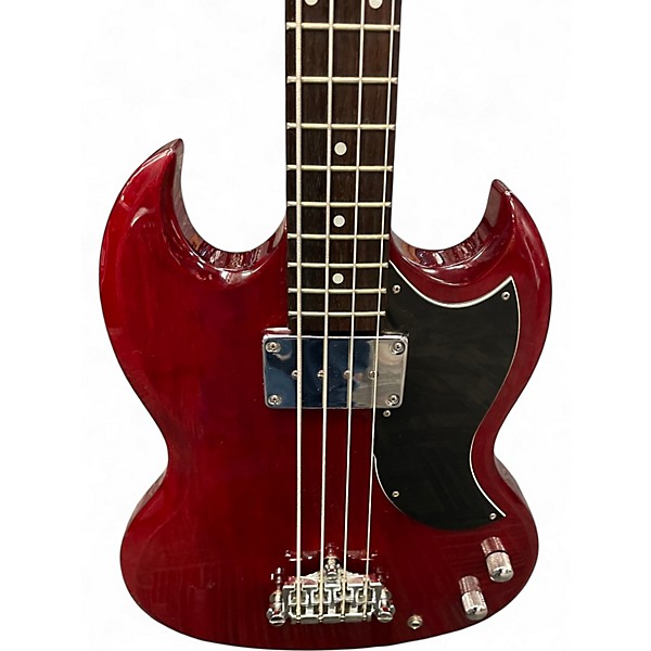Used Epiphone SG BASS Cherry Electric Bass Guitar