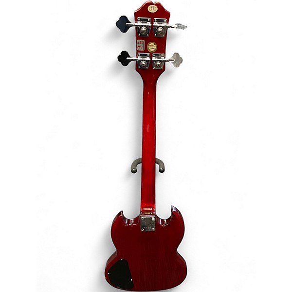 Used Epiphone SG BASS Cherry Electric Bass Guitar