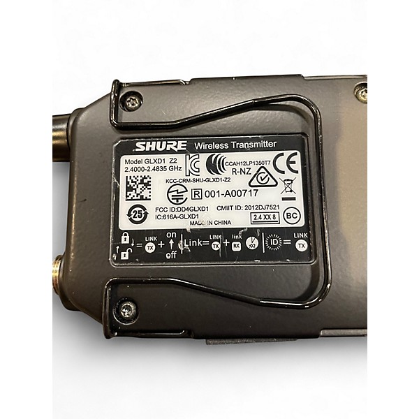 Used Shure GLX-D Handheld Wireless System