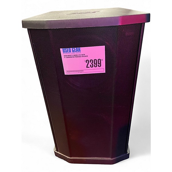 Used Bose F1 MODEL 812 WITH F1 SUBWOOFER Powered Speaker