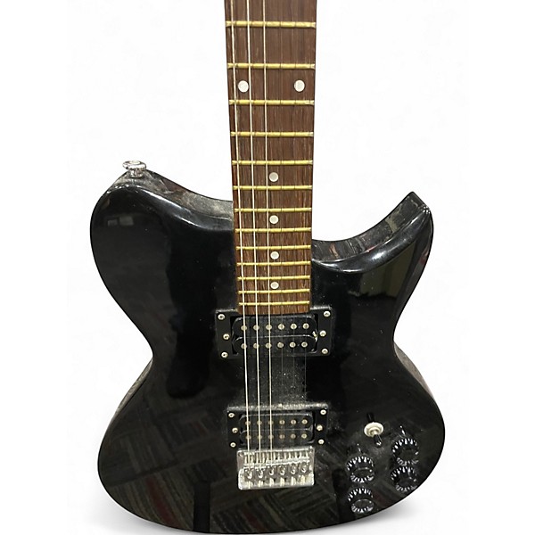 Used Washburn WI14 Black Solid Body Electric Guitar Black | Guitar