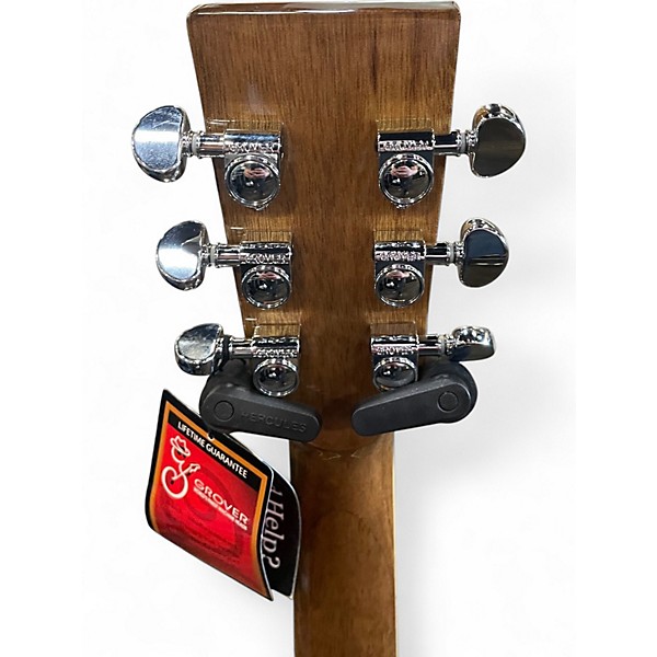 Used Zager ZAD-500MCE Natural Acoustic Electric Guitar