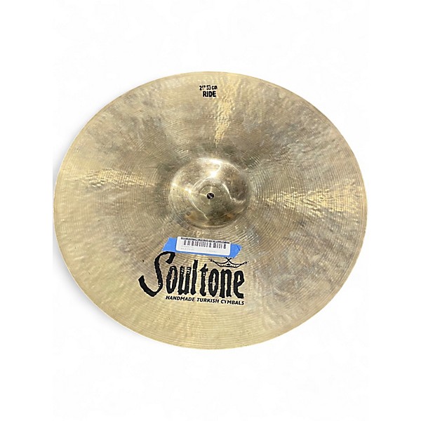 Used Soultone 21in Custom Brilliant Cymbal