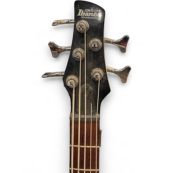 Used Ibanez GSR205 5 String Orange Electric Bass Guitar