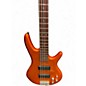 Used Ibanez GSR205 5 String Orange Electric Bass Guitar