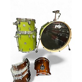 Used PDP by DW 3 Piece Concept Series Olive Drab Drum Kit