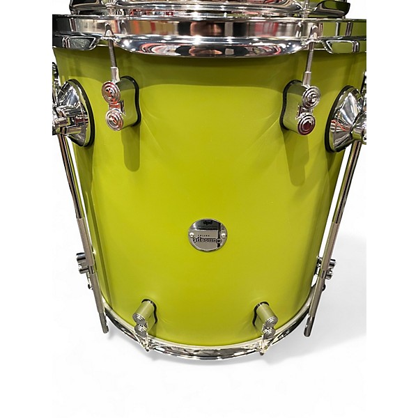 Used PDP by DW 3 Piece Concept Series Olive Drab Drum Kit