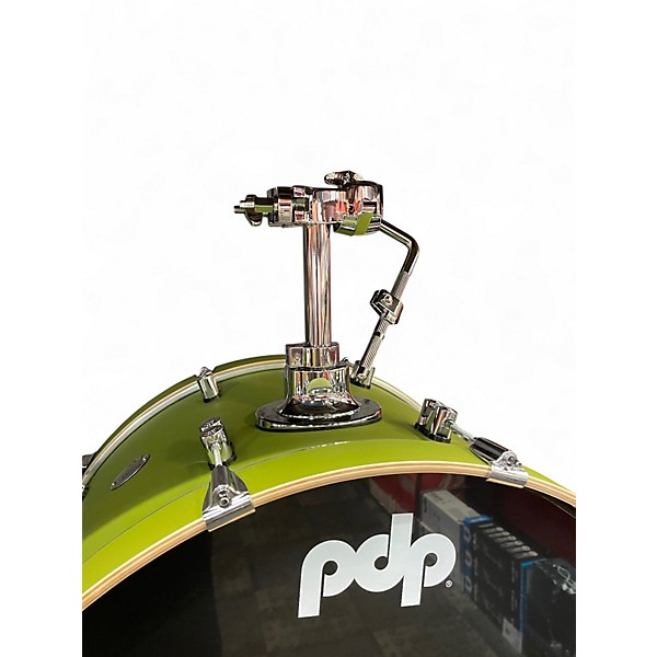 Used PDP by DW 3 Piece Concept Series Olive Drab Drum Kit