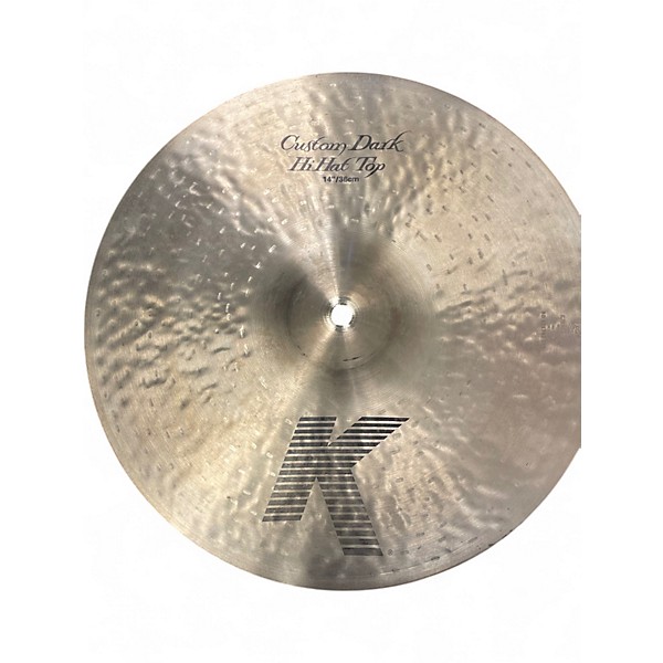 Used Zildjian 14in K Custom Dark Hi Hat Pair Cymbal