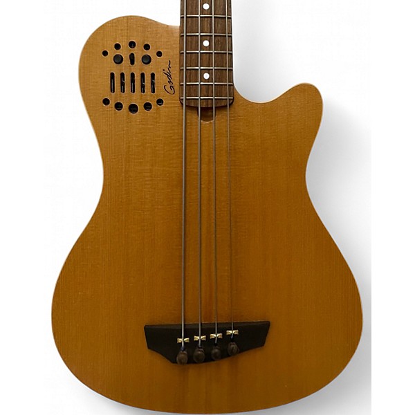 Used Godin  A4 LIMITED EDITION Natural Electric Bass Guitar