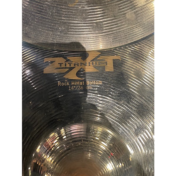 Used Zildjian 14in ZXT Rock Hi Hat Pair Cymbal 33 | Guitar