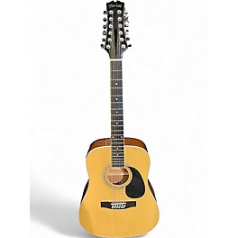 Used Mitchell D120S12E Natural 12 String Acoustic Electric Guitar