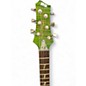 Vintage 1990s Terry Mcinturff Glory Quilted Green Solid Body Electric Guitar