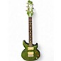 Vintage 1990s Terry Mcinturff Glory Quilted Green Solid Body Electric Guitar