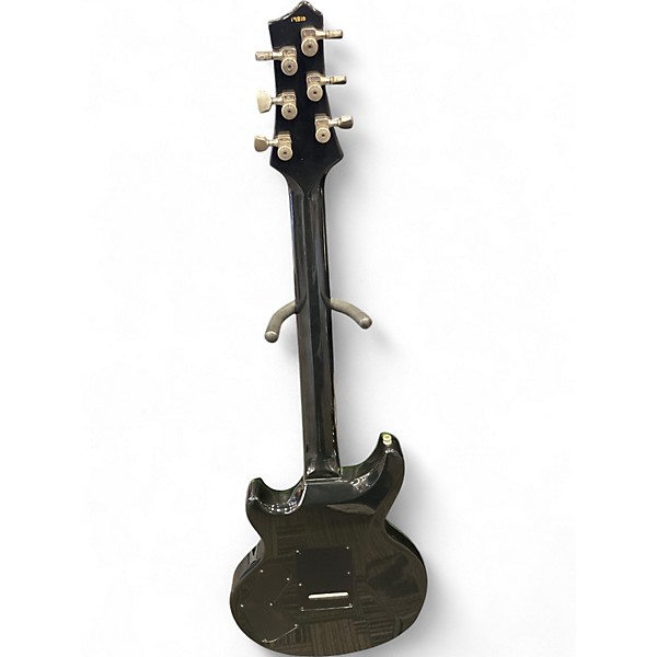 Vintage 1990s Terry Mcinturff Glory Quilted Green Solid Body Electric Guitar