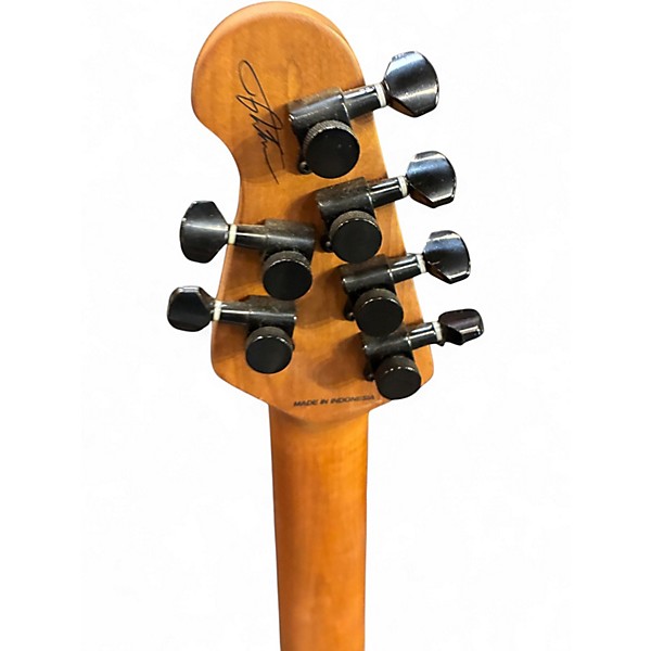 Used Sterling by Music Man CUTLASS JASON RICHARDSON SIGNATURE PURPLE BURST SATIN Solid Body Electric Guitar