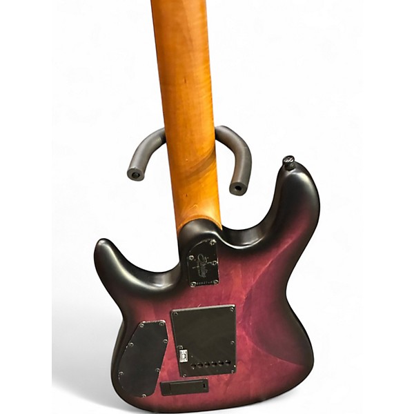 Used Sterling by Music Man CUTLASS JASON RICHARDSON SIGNATURE PURPLE BURST SATIN Solid Body Electric Guitar