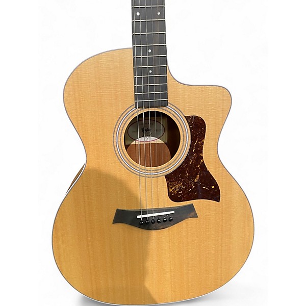 Used Taylor 214CE Koa Natural Acoustic Electric Guitar