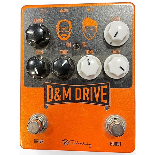 Used Keeley D&M DRIVE Effect Pedal