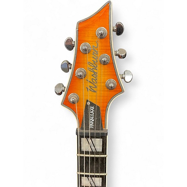 Used Washburn PXL200FHB Parallaxe Flamed Honey Burst Solid