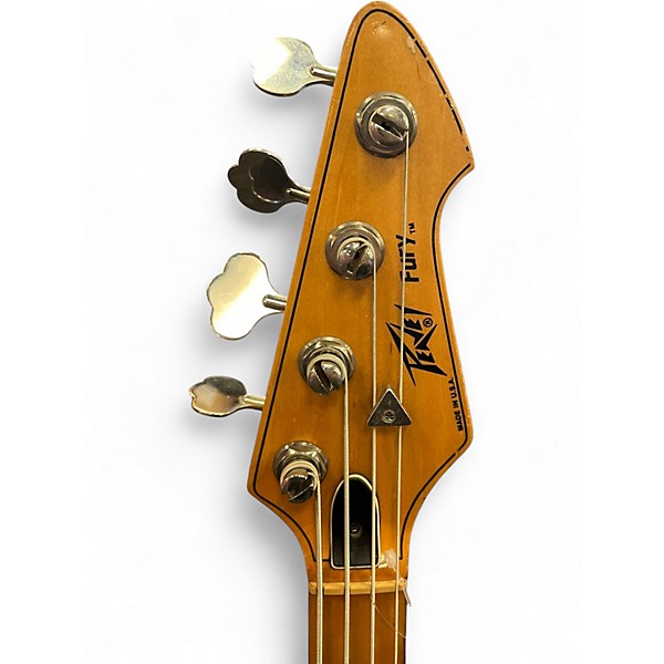 Used 1980s Peavey Fury Natural Electric Bass Guitar