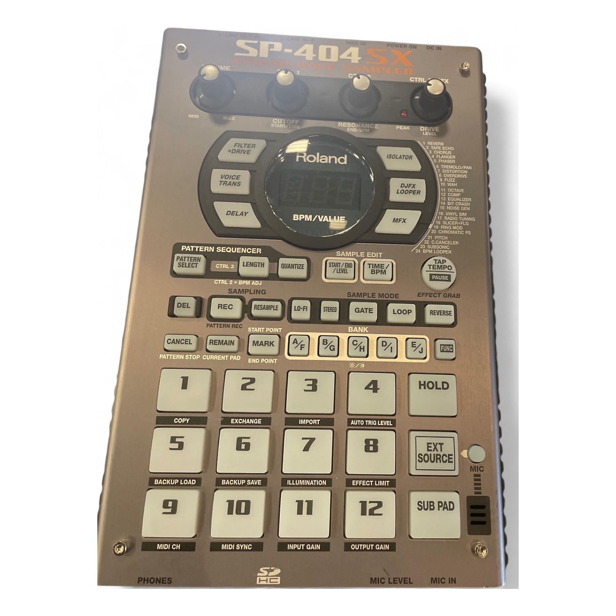 Used Roland SP404SX Production Controller | Guitar Center