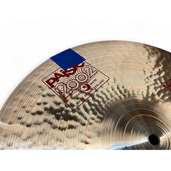Used Paiste 17in 2002 SOUND EDGE HI-HAT PAIR Cymbal