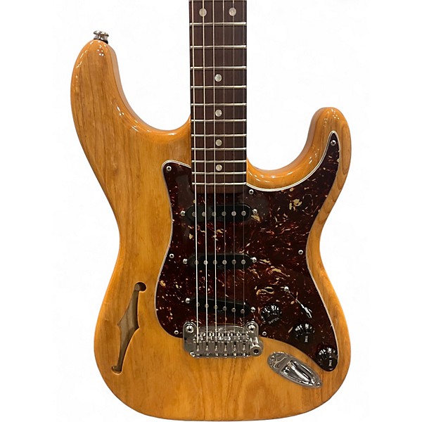 Used 2012 G&L LEGACY SEMI-HOLLOW CUSTOM BUILD SPECS Natural Hollow Body Electric Guitar