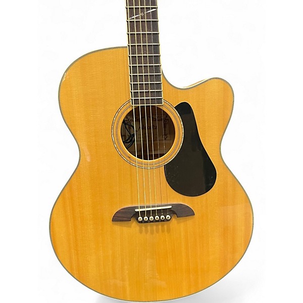 Used Alvarez AJ60SC Mahogany Acoustic Electric Guitar