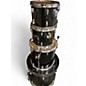 Used TAMA 4 Piece Imperialstar Black Drum Kit