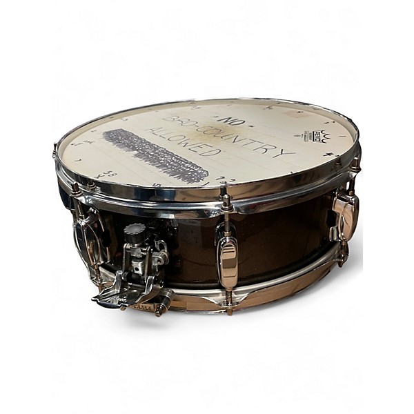 Used TAMA 6.5X14 Silverstar Snare Purple Drum