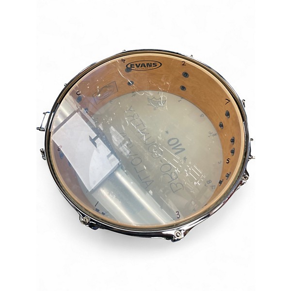 Used TAMA 6.5X14 Silverstar Snare Purple Drum