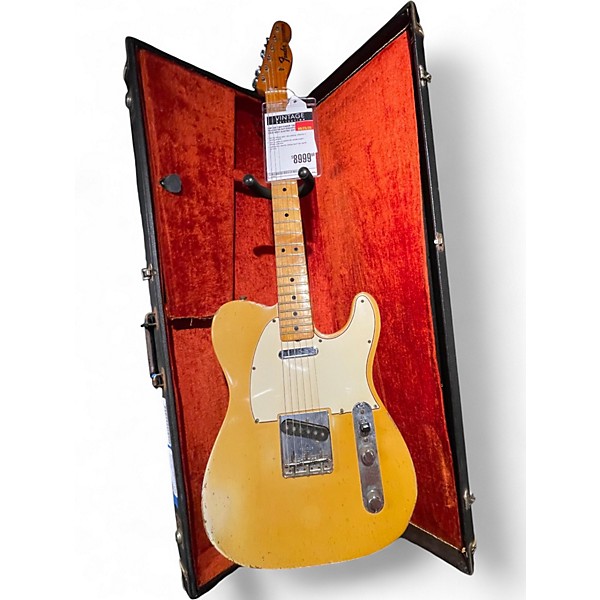 Vintage 1969 Fender 1969 Telecaster Butterscotch Solid Body Electric Guitar