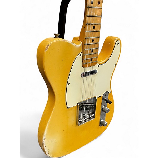 Vintage 1969 Fender 1969 Telecaster Butterscotch Solid Body Electric Guitar