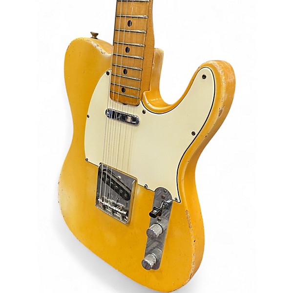 Vintage 1969 Fender 1969 Telecaster Butterscotch Solid Body Electric Guitar