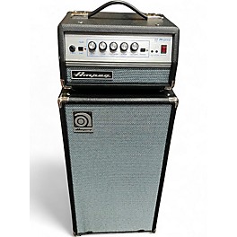 Used Ampeg        Ampeg Micro-VR Bass Amp Head and SVT210AV Bass Speake