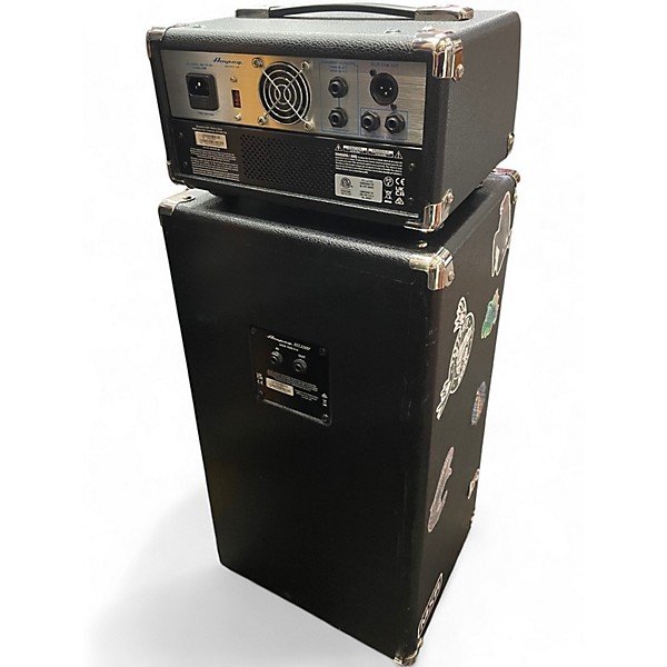 Used Ampeg Ampeg Micro-VR Bass Amp Head and SVT210AV Bass Speake