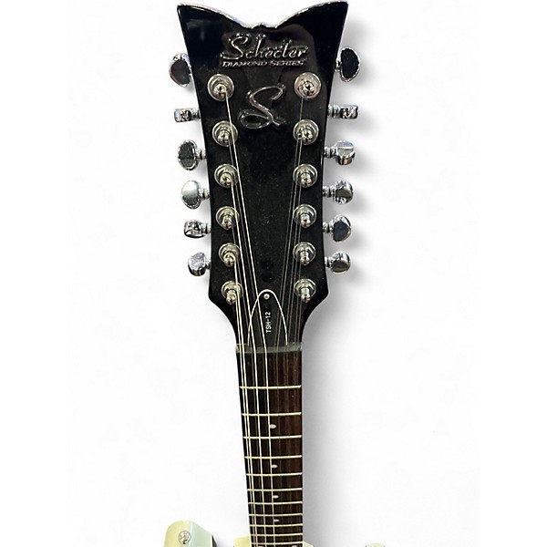 Used Schecter Guitar Research TSH 12 CLASSIC BLACK Solid Body Electric Guitar