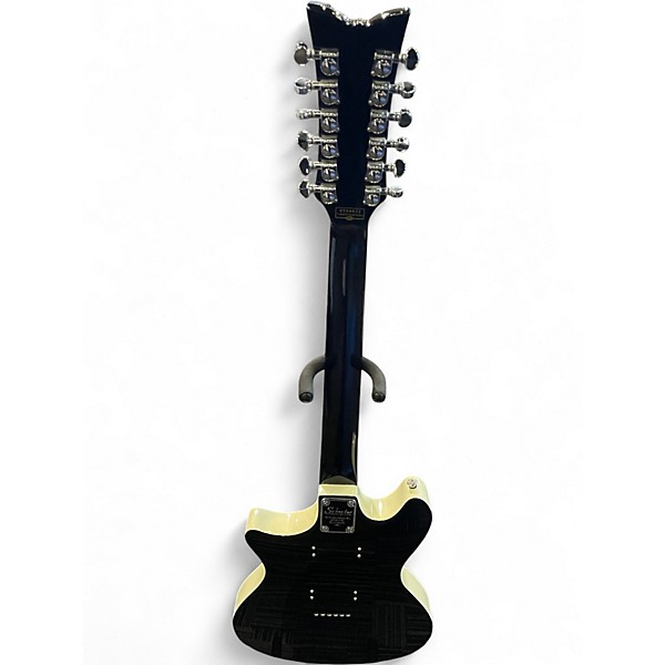 Used Schecter Guitar Research TSH 12 CLASSIC BLACK Solid Body Electric Guitar