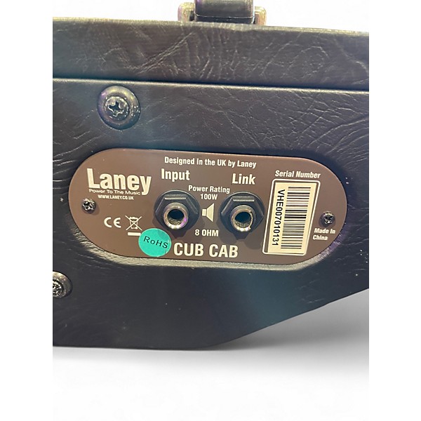 Used Laney 2X12 CUB CAB Guitar Cabinet